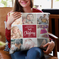 Baby's 1st Christmas Photo Collage Keepsake