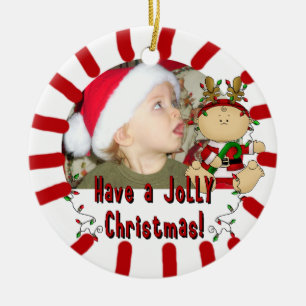Baby's 1st Jolly Christmas Keepsake Ornament