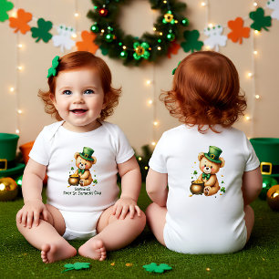 Baby's 1st St. Patrick's Day, Pot o’ Giggles Baby Bodysuit
