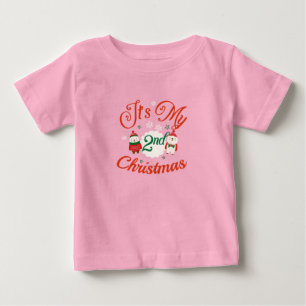 Baby's 2nd Christmas Baby T-Shirt
