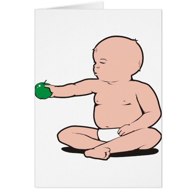 BABY'S ARM HOLDING APPLE (Front)