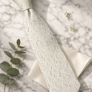 Baby's Breath & Eucalyptus Floral Tie