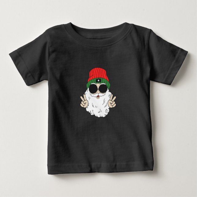 Baby's Christmas Peace T-Shirt 2023  (Front)