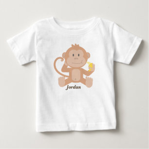 Baby's Cute Baby Monkey T-Shirt