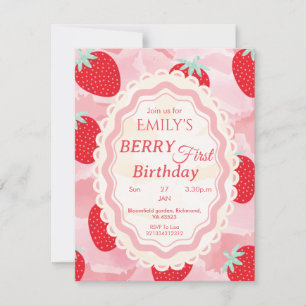 Baby's First Birthday Invitation
