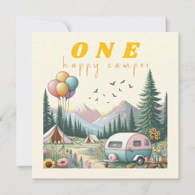 Baby's First Birthday Invitation (Front)