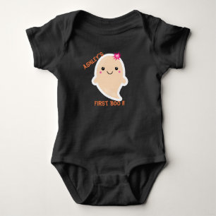 Baby's First Boo Halloween Costume Bodysuit-Kawaii Baby Bodysuit