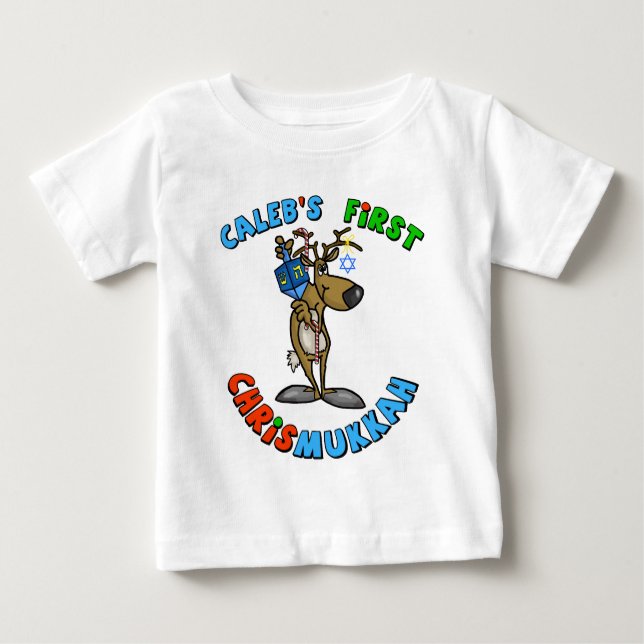 Baby's First Chrismukkah T-Shirt (Front)
