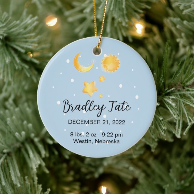 Baby's First Christamas Ceramic Tree Decoration (Tree)