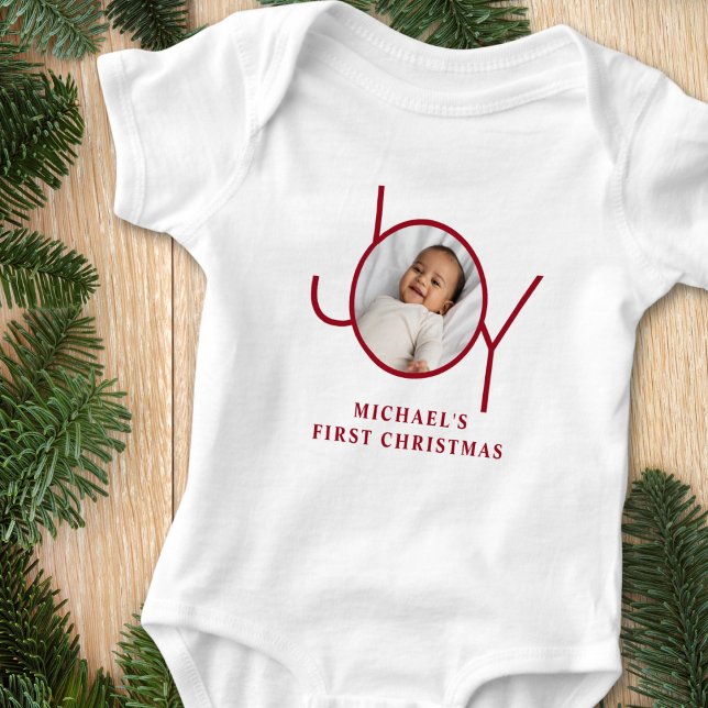 Baby's First Christmas  Baby Bodysuit (Creator Uploaded)