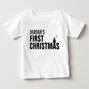 Baby's First Christmas Baby T-Shirt