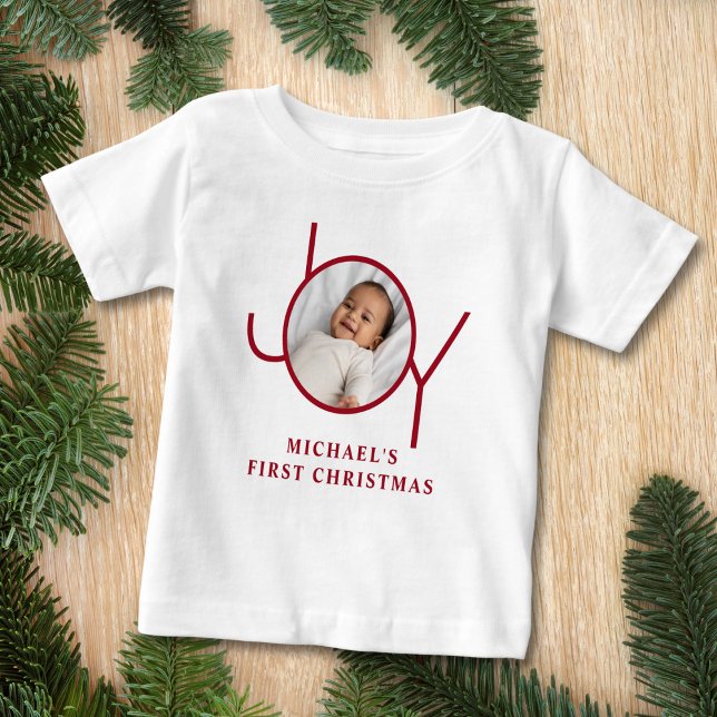 Baby's First Christmas  Baby T-Shirt (Creator Uploaded)