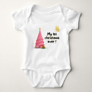 Baby's First Christmas Bodysuit