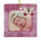 Baby's First Christmas Burgundy Butterfly Ornament
