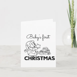 Baby's First Christmas  Card