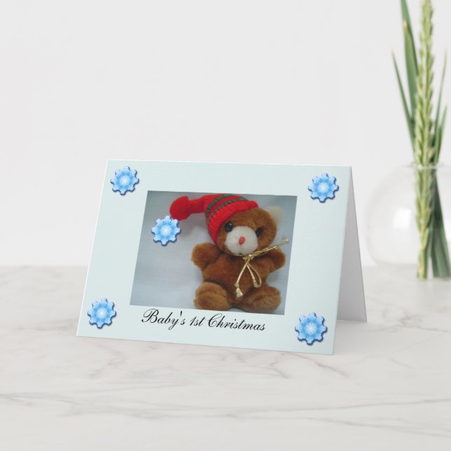 Baby's First Christmas card (Front)