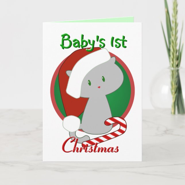 Baby's First Christmas Card (Front)