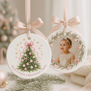 Baby's First Christmas Ceramic Tree Decoration