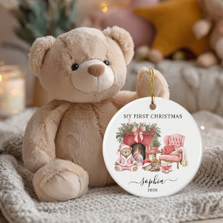 Baby's First Christmas Ceramic Tree Decoration
