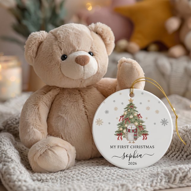 Baby's First Christmas Ceramic Tree Decoration (Creator Uploaded)