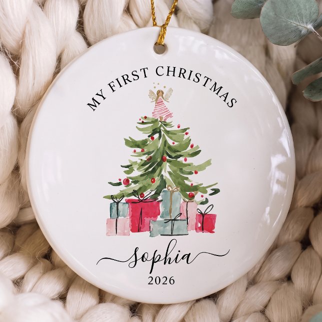 Baby's First Christmas Ceramic Tree Decoration (Creator Uploaded)