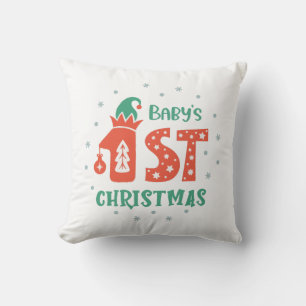 Baby's First Christmas  Cushion