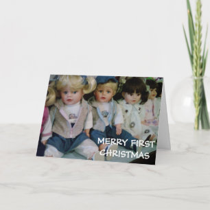 "BABY'S FIRST CHRISTMAS" from LOTS OF BABYDOLLS Holiday Card