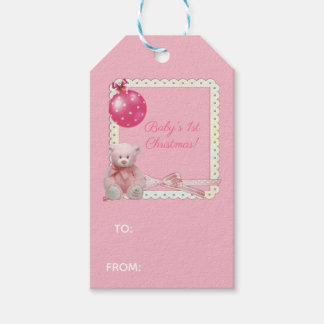 Baby's First Christmas Gift Tags