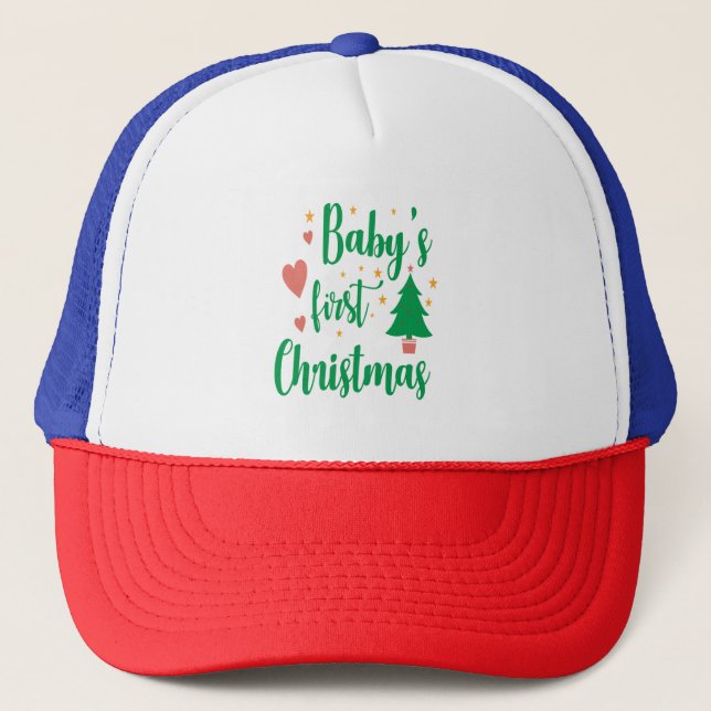 Baby's first Christmas hat (Front)