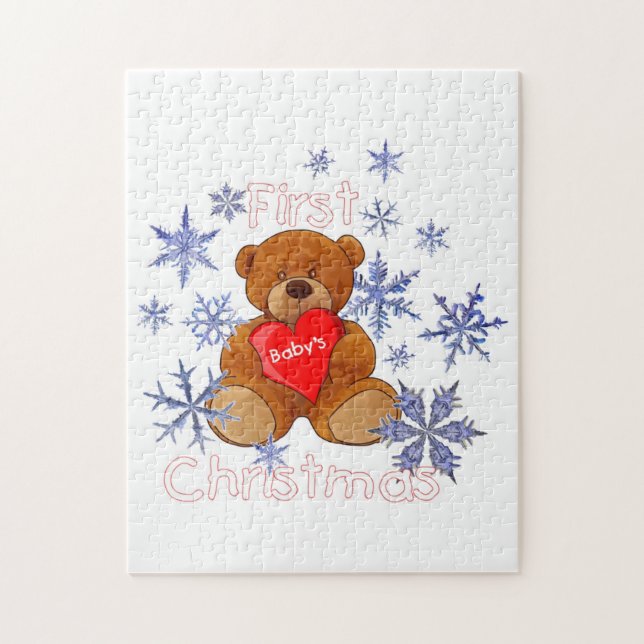 Baby's First Christmas Jigsaw Puzzle (Vertical)