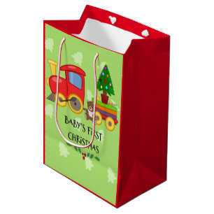 Baby's First Christmas Medium Gift Bag