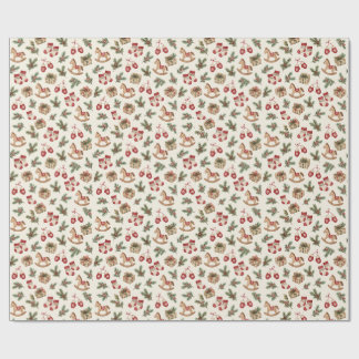 Baby's First Christmas Nursery Keepsake Gifts Wrapping Paper
