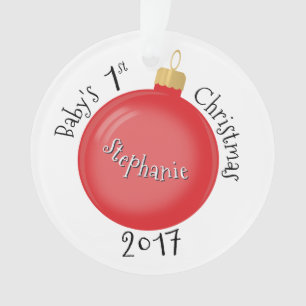 Baby's First Christmas Ornament