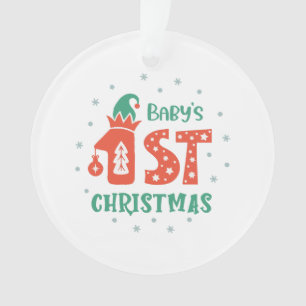 Baby's First Christmas Ornament