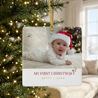 Babys First Christmas Ornament