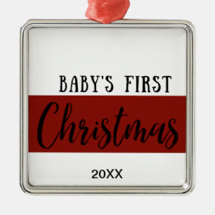BABY'S FIRST CHRISTMAS ORNAMENT