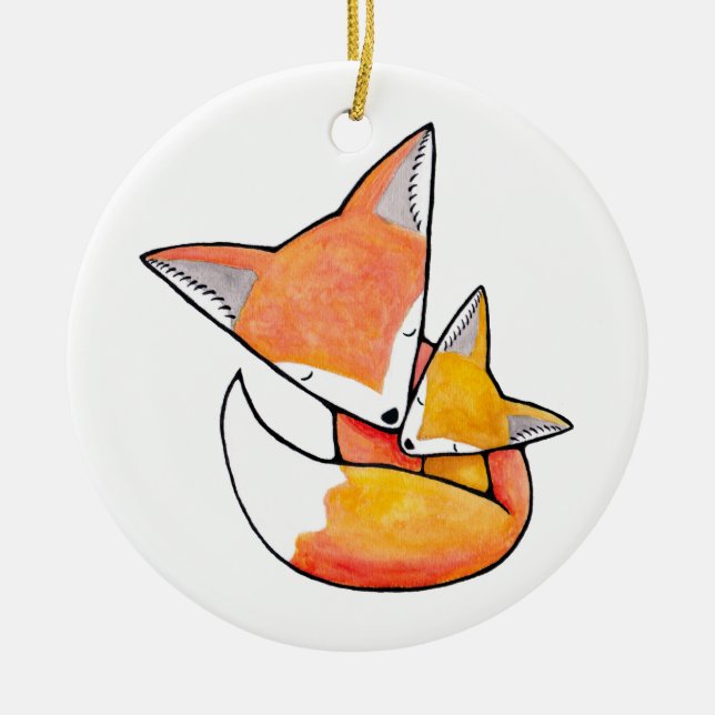 Baby's First Christmas Ornament Custom Baby Gift (Front)