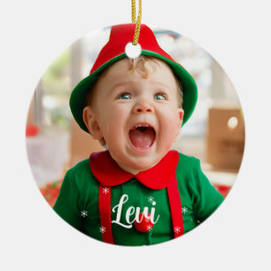 Baby's First Christmas Ornament Trainee Elf