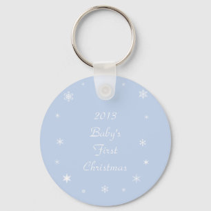 Baby's First Christmas Ornaments & Gifts Key Ring