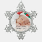 Babys First Christmas Personalised Photo Template