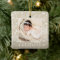Baby's First Christmas Photo on Ivory