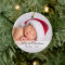 Baby's  |  First Christmas Photo Ornament