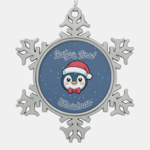 Baby's First Christmas Snowflake Framed Ornament