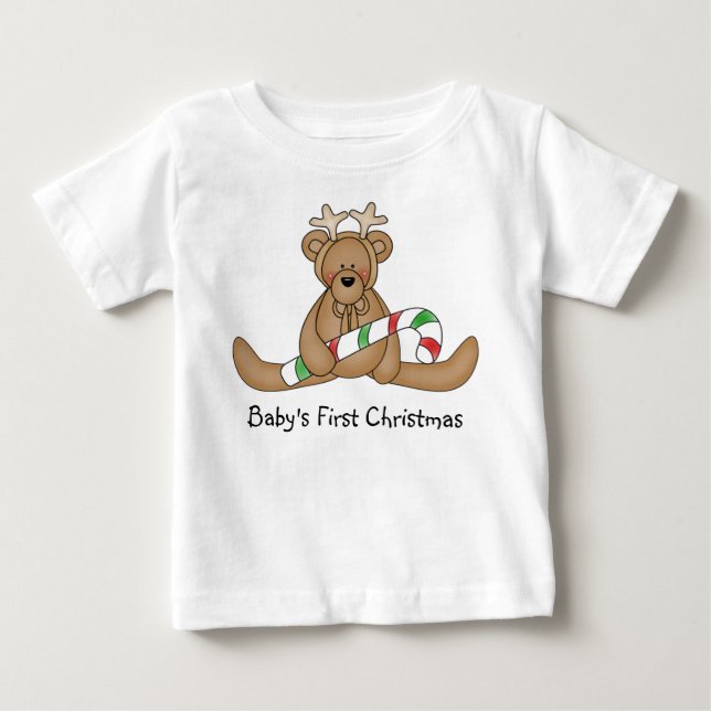 Baby's first Christmas t-shirt (Front)