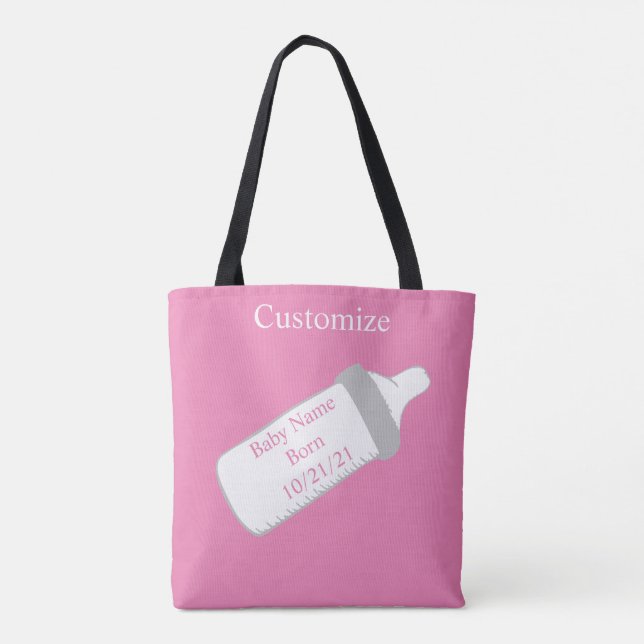 Baby's First Christmas Thunder_Cove Tote Bag (Back)