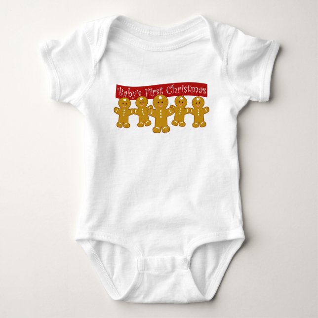 Baby's First Christmas Toddler Shirt (Front)