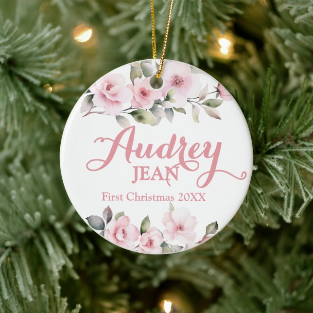 Baby's First Christmas Tree Ornament (Tree)