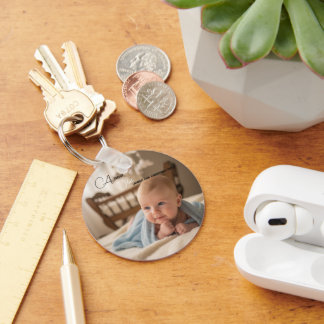 Baby's First Christmas Wish Key Ring