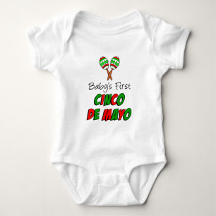 Baby's First Cinco De Mayo Baby Bodysuit