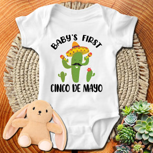 Baby's First Cinco de Mayo Baby Bodysuit